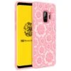 Coque Galaxy S9 Silicone Fleurs 3D Rose