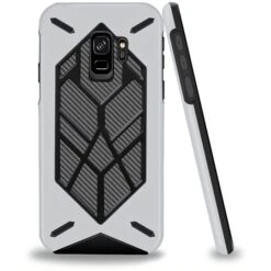 Coque Galaxy S9 Antichoc Geometric Argent -All For Phone Magasin coque galaxy s9 frac2265 2