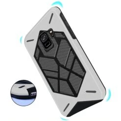 Coque Galaxy S9 Antichoc Geometric Argent -All For Phone Magasin coque galaxy s9 frac2265 6
