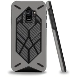 Coque Galaxy S9 Antichoc Geometric Gris -All For Phone Magasin coque galaxy s9 frac2266 2