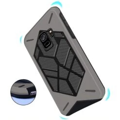 Coque Galaxy S9 Antichoc Geometric Gris -All For Phone Magasin coque galaxy s9 frac2266 6