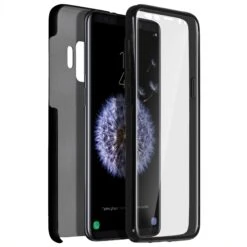 Coque Samsung Galaxy S9 Intégrale En Silicone Noir