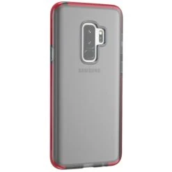 Coque Samsung Galaxy S9 Plus Transparent Rouge Silicone Antichocs -All For Phone Magasin coque galaxy s9 plus frac2216 4