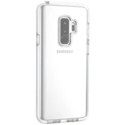 Coque Samsung Galaxy S9 Plus Transparent Blanc Silicone Antichocs -All For Phone Magasin coque galaxy s9 plus frac2218 8