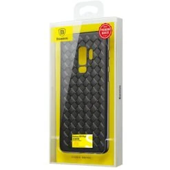 Coque Samsung Galaxy S9 Plus Silicone Tissé Baseus Noir -All For Phone Magasin coque galaxy s9 plus frac2237 6