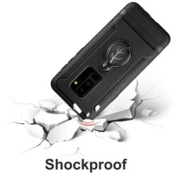 Coque Galaxy S9 Plus Antichoc Feuille Magnétique Noir -All For Phone Magasin coque galaxy s9 plus frac2257 6