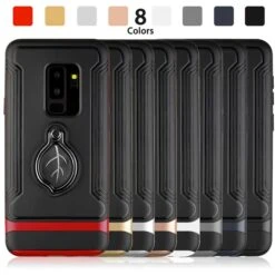 Coque Galaxy S9 Plus Antichoc Feuille Magnétique Noir -All For Phone Magasin coque galaxy s9 plus frac2257 8