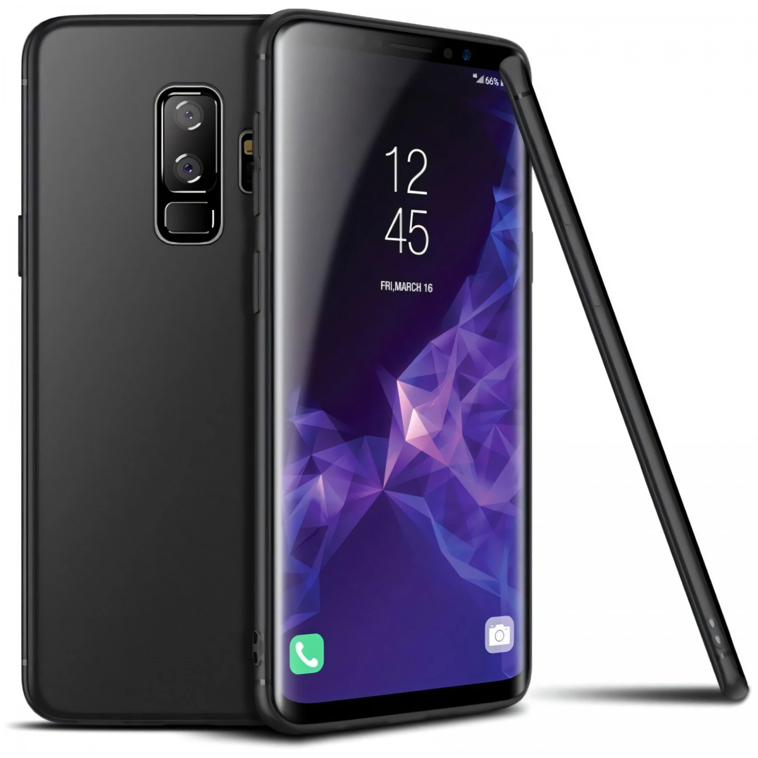 Coque Samsung Galaxy S9 Plus Cafele Frosted Noir 3 Coque Samsung Galaxy S9 Plus Cafele Frosted Noir