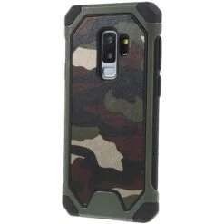 Coque Antichoc Galaxy S9 Plus Hybride Camouflage Vert -All For Phone Magasin coque galaxy s9 plus frac2268 2
