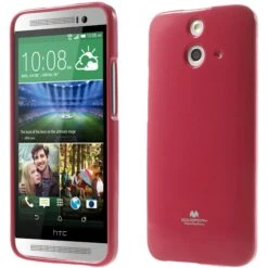 Coque HTC One E8 Silicone Mercury Fushia