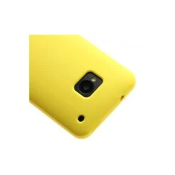 Coque HTC One M7 Silicone Matte Jaune -All For Phone Magasin coque htc one m7 frac882 2
