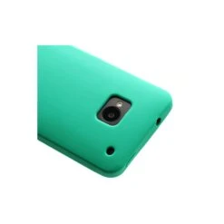 Coque HTC One M7 Silicone Matte Vert -All For Phone Magasin coque htc one m7 frac884 2