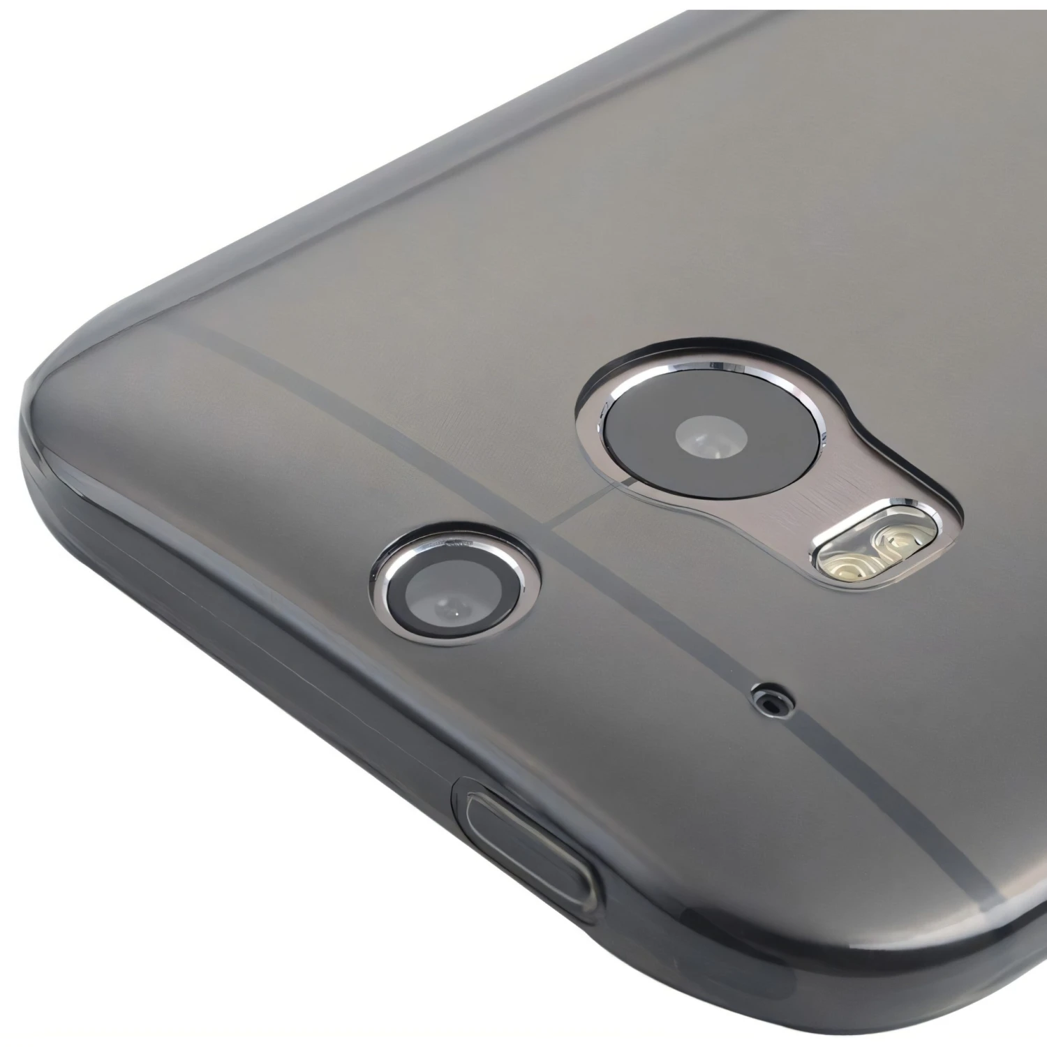 Coque HTC One M8 Silicone Baseus Air Noir Transparent Noir 7 Coque HTC One M8 Silicone Baseus Air Noir Transparent Noir – Image 5