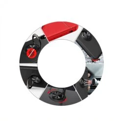 Coque Silicone Huawei Honor 7C / Enjoy 8 Avec Anneau En Metal Noir -All For Phone Magasin coque huawei enjoy 8 frac2965 15