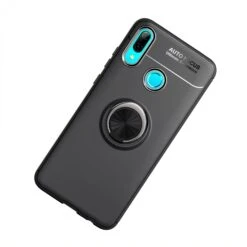 Coque Silicone Honor 10 Lite / P Smart 2019 Avec Anneau Noir -All For Phone Magasin coque huawei honor 10 lite frac3010 4