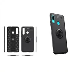 Coque Silicone Honor 10 Lite / P Smart 2019 Avec Anneau Noir -All For Phone Magasin coque huawei honor 10 lite frac3010 5