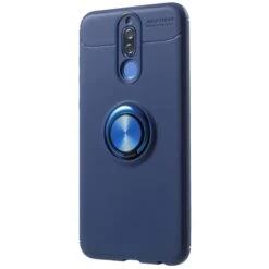 Coque Silicone Huawei Mate 10 Lite Metal Finger Noir -All For Phone Magasin coque huawei mate 10 lite frac2492 10