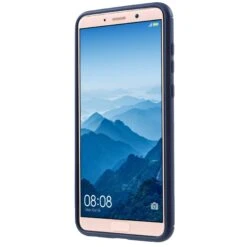 Coque Silicone Huawei Mate 10 Lite Metal Finger Noir -All For Phone Magasin coque huawei mate 10 lite frac2492 9