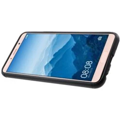 Coque Silicone Huawei Mate 10 Lite Metal Finger Rouge -All For Phone Magasin coque huawei mate 10 lite frac2493 2