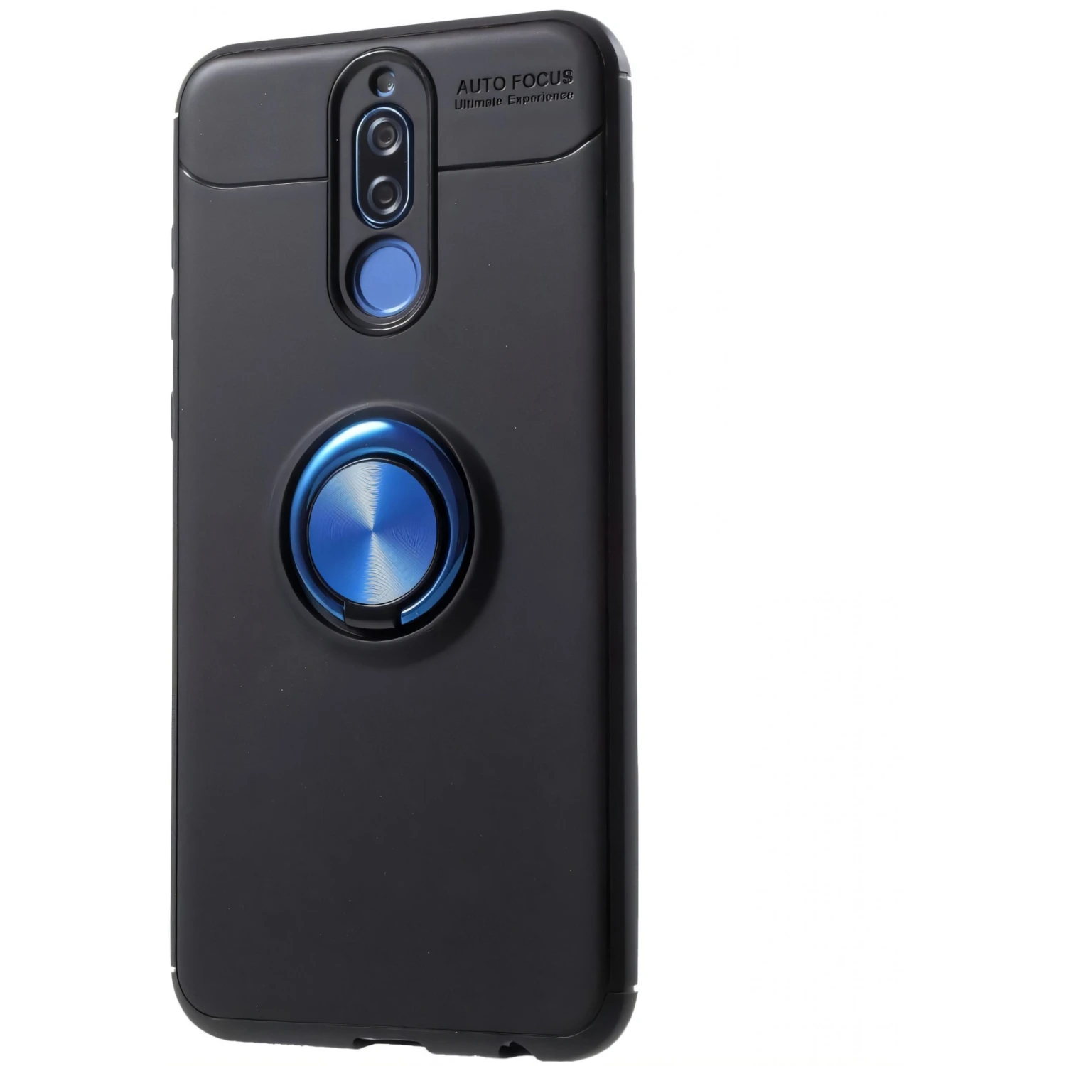 Coque Silicone Huawei Mate 10 Lite Metal Finger Bleu 4 Coque Silicone Huawei Mate 10 Lite Metal Finger Bleu – Image 2