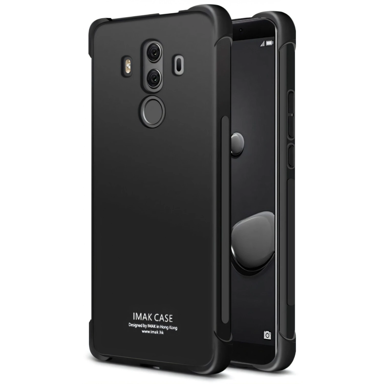 Coque Huawei Mate 10 Pro Antichoc Elegant Avec Film De Protection IMAK Noir 4 Coque Huawei Mate 10 Pro Antichoc Elegant Avec Film De Protection IMAK Noir – Image 2