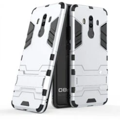 Coque Huawei Mate 10 Pro Antichoc Armor Avec Support Argent