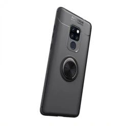 Coque Silicone Avec Anneau Idéal Support Voiture Huawei Mate 20 Noir -All For Phone Magasin coque huawei mate 20 frac2973 3