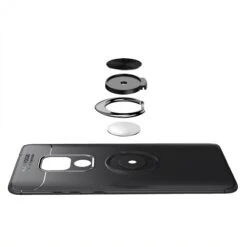 Coque Silicone Avec Anneau Idéal Support Voiture Huawei Mate 20 Noir -All For Phone Magasin coque huawei mate 20 frac2973 4