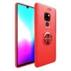 Coque Silicone Avec Anneau Idéal Support Voiture Huawei Mate 20 Rouge