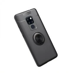 Coque Silicone Huawei Mate 20 X Avec Anneau Rotatif Noir -All For Phone Magasin coque huawei mate 20 x frac2979 5
