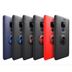 Coque Silicone Huawei Mate 20 X Avec Anneau Rotatif Noir -All For Phone Magasin coque huawei mate 20 x frac2979 9