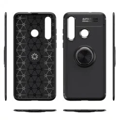 Coque Silicone Huawei Nova 4 Avec Anneau Noir -All For Phone Magasin coque huawei nova 4 frac3007 4