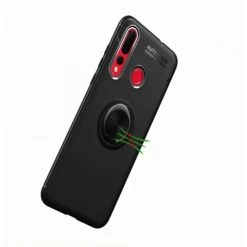 Coque Silicone Huawei Nova 4 Avec Anneau Noir -All For Phone Magasin coque huawei nova 4 frac3007 9