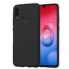 Coque Silicone Huawei Honor 10 Lite Et P Smart 2019 Noir