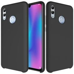 Coque Silicone Huawei Honor 10 Lite / P Smart 2019 Noir