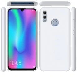 Coque Silicone Huawei Honor 10 Lite / P Smart 2019 Blanc -All For Phone Magasin coque huawei p smart 2019 frac3022 4