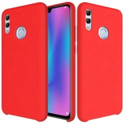 Coque Silicone Huawei Honor 10 Lite / P Smart 2019 Rouge
