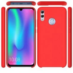 Coque Silicone Huawei Honor 10 Lite / P Smart 2019 Rouge -All For Phone Magasin coque huawei p smart 2019 frac3023 4