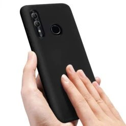 Coque Silicone P Smart 2019 Semi Rigide Avec Finition Cool Touch Noir -All For Phone Magasin coque huawei p smart 2019 frac3220 2