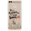 Coque Silicone Huawei P Smart Save Lives Transparent -All For Phone Magasin coque huawei p smart frac2503