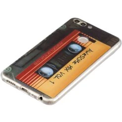 Coque Silicone Huawei P Smart Cassette Noir -All For Phone Magasin coque huawei p smart frac2506 1