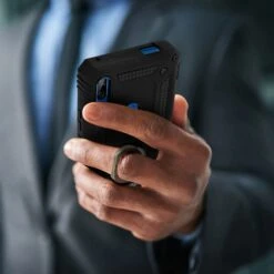 Coque Antichoc P Smart Z Et Y9 Prime XSSIVE Avec Anneau Metallique Noir -All For Phone Magasin coque huawei p smart z frac3187 11