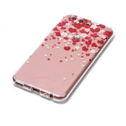 Coque Huawei P10 Silicone Cœurs Et Fleurs Transparent -All For Phone Magasin coque huawei p10 frac1863 2