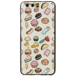Coque Huawei P10 Silicone Delicious Food