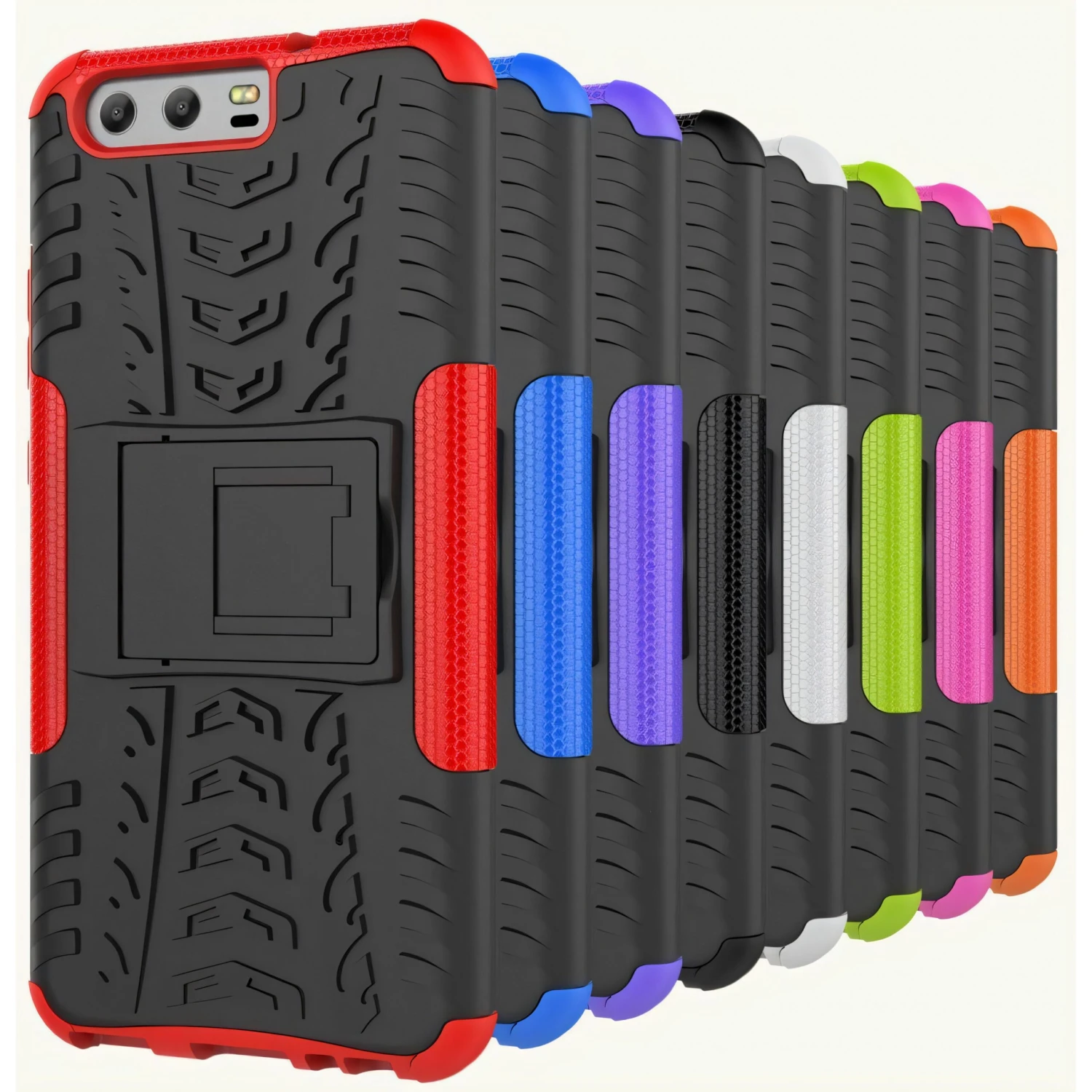 Coque Huawei P10 Antichoc Hybrid Bleu 5 Coque Huawei P10 Antichoc Hybrid Bleu – Image 3