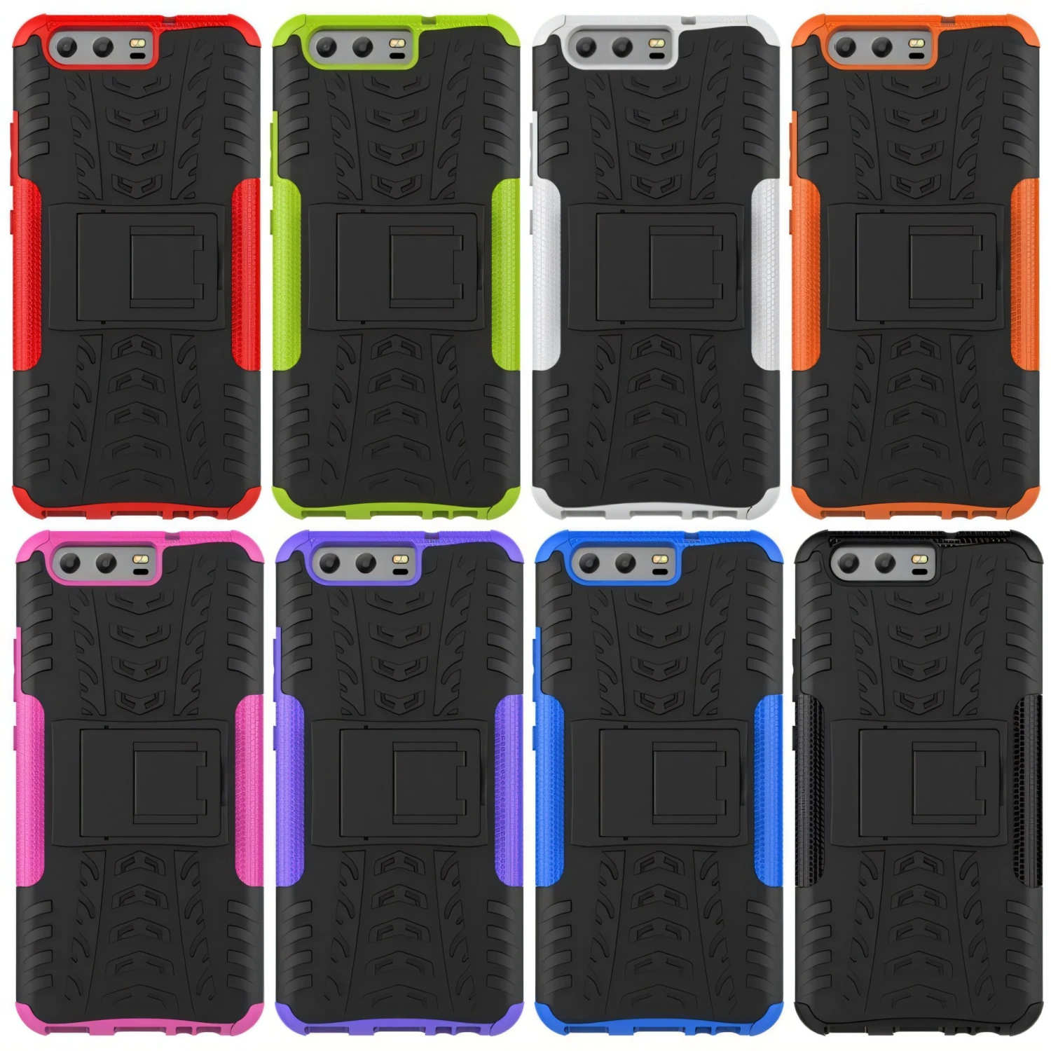 Coque Huawei P10 Antichoc Hybrid Bleu 6 Coque Huawei P10 Antichoc Hybrid Bleu – Image 4