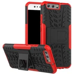 Coque Huawei P10 Antichoc Hybrid Rouge