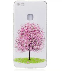 Coque Huawei P10 Lite Silicone Phospho Arbre Rose Blanc -All For Phone Magasin coque huawei p10 lite frac1880 1