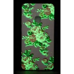 Coque Huawei P10 Lite Silicone Phospho Cerf En Fleurs Blanc -All For Phone Magasin coque huawei p10 lite frac1882 4