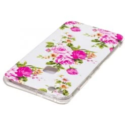 Coque Huawei P10 Lite Silicone Phospho Blooming Blanc -All For Phone Magasin coque huawei p10 lite frac1884 3